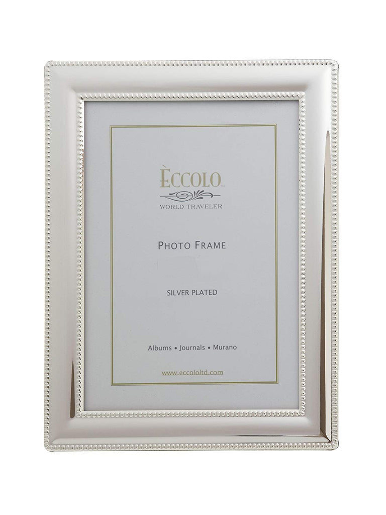 Eccolo Eccolo Smooth Beaded 4x6 Picture Photo Frame - DimpzBazaar.com