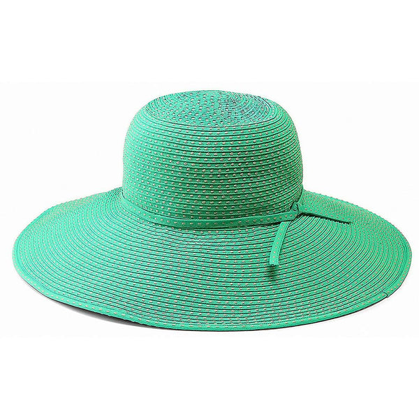 San Diego Hat Company San Diego Hat Company Women's Ribbon Braid Hat With Five-Inch Brim - DimpzBazaar.com