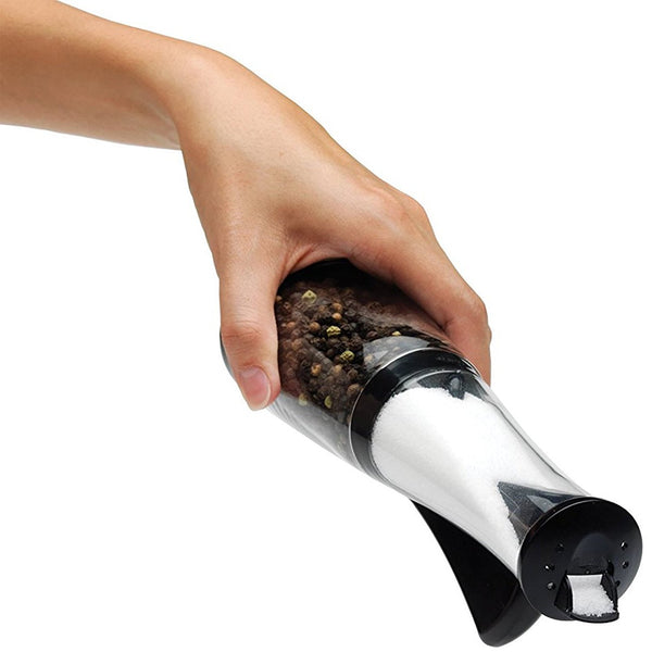 Chef'n Chef'n Bistro Combo Grinder (Black/Clear) - DimpzBazaar.com