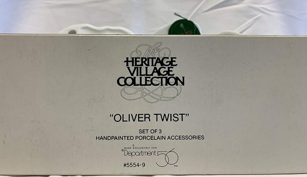 Department 56 Department 56 Accessory OLIVER TWIST Porcelain Dickens Village Accessory 55549 - DimpzBazaar.com