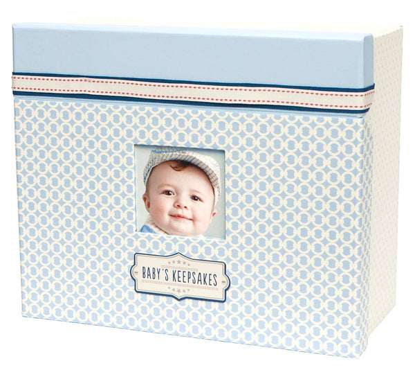 C.R. Gibson C.R. Gibson Keepsake Chest, All Boy - DimpzBazaar.com