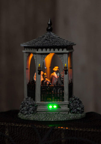 Department 56 Department 56 The Addams Family Village The Gazebo at Moonlight Lighted Building - DimpzBazaar.com