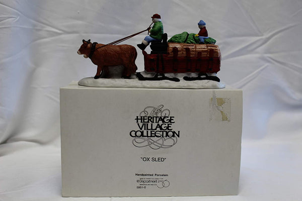 Department 56 Department 56 New England Village Ox Cart 59510 - DimpzBazaar.com