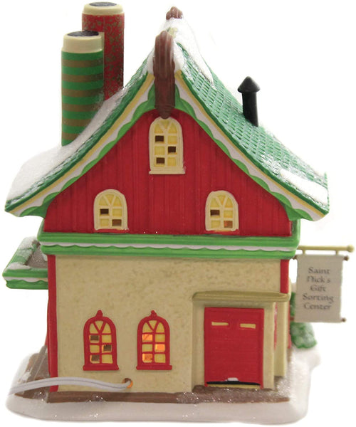 Department 56 Department 56 North Pole Series St. Nick's Gift Sorting Center Lighted Buildings, 6.77-inch Height … - DimpzBazaar.com