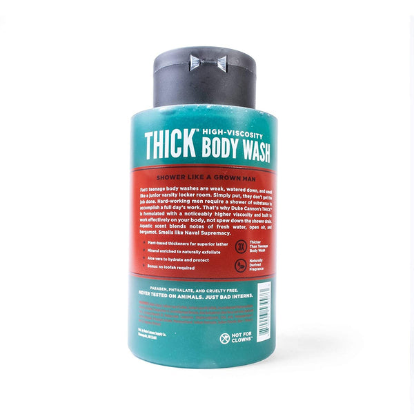 Duke Cannon Supply Co. Duke Cannon Supply Co. THICK High-Viscosity Body Wash for Men - Smells Like Naval Supremacy, 17.5 Fl Oz - DimpzBazaar.com
