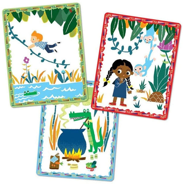 eeBoo eeBoo Create and Tell Me A Story Cards, Volcano Island - DimpzBazaar.com