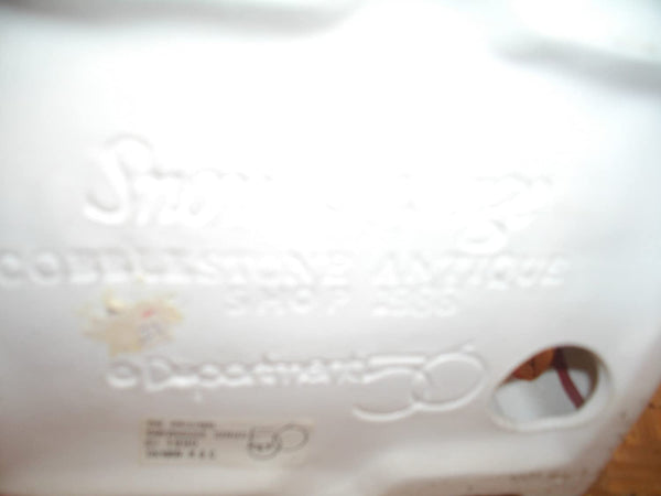 Collectible Ceramic Christmas Snow Village Department 56 Snow Village / Cobblestone Antique Shop / 1988 / The Snowhouse Series / X-Mas Season Collectible Keepsake - DimpzBazaar.com