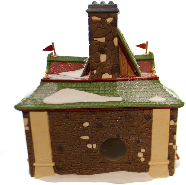 Department 56 Department 56 House NORTH POLE EXPRESS DEPOT Porcelain Porcelain Village Train 56278 - DimpzBazaar.com