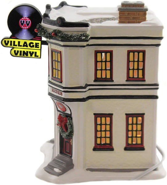 Department 56 Department 56 Original Snow Village Accessories Village Vinyl Lighted Building, 7.28-inch Height - DimpzBazaar.com