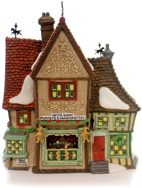Heritage Village Department 56 "Nettie Quinn Puppets & Marionettes" Retired - DimpzBazaar.com