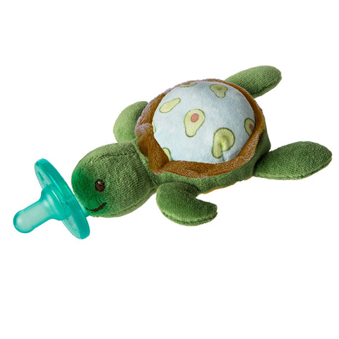 Mary Meyer Mary Meyer WubbaNub Soft Toy and Infant Pacifier, Yummy Avocado Turtle - DimpzBazaar.com