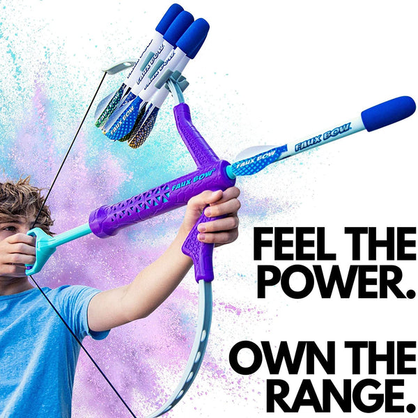 Marky Sparky Marky Sparky Bow & Arrow - Shoots Over 100 Feet - Foam Bow & Arrow Archery Set - DimpzBazaar.com
