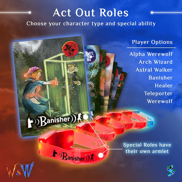 Starlux Games Starlux Games: Wizards & Werewolves - A Fantasy-Inspired Outdoor Game for Kids, Teens & Adults - DimpzBazaar.com