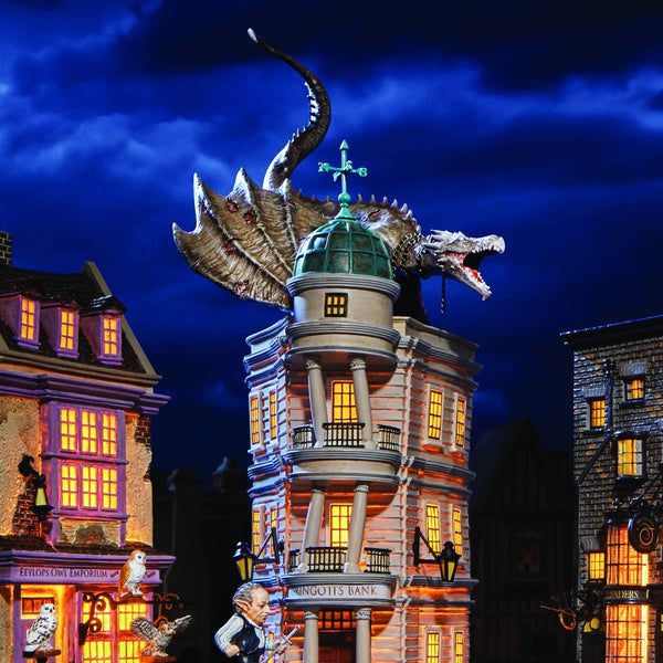 Department 56 Department 56 Harry Potter Village Accessories Ukrainian Ironbelly Figurine, 7.01 Inch, Multicolor - DimpzBazaar.com