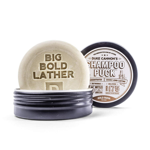 Duke Cannon Duke Cannon Supply Co. Mens Shampoo Puck, 4.5 oz. - Gold Rush Fever - DimpzBazaar.com