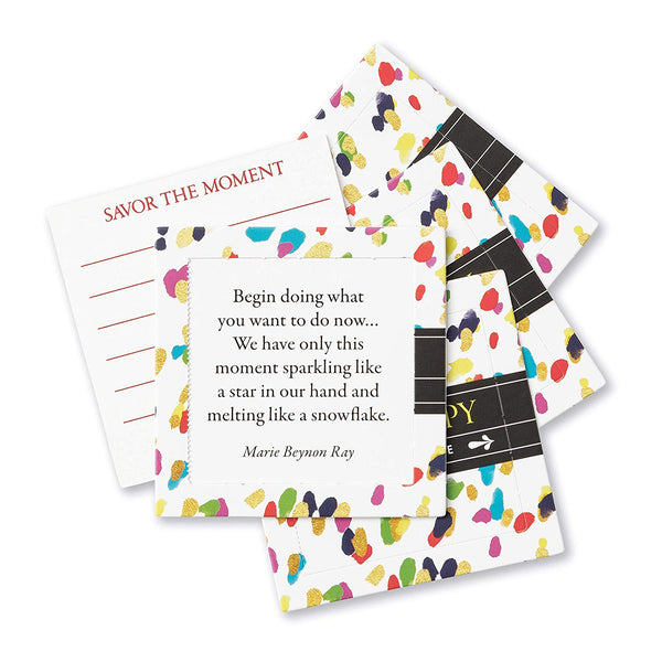 Compendium Thoughtfulls Pop-Open Cards by Compendium: Be Happy — 30 pop-Open Cards, Each with a Different Inspiring Message Inside - DimpzBazaar.com