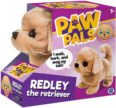 Westminster Westminster, Inc. Redley the Retriever - Cute, Cuddly, Plush Battery Operated Dog Toy Walks, Wiggles, and Barks with Sound - DimpzBazaar.com