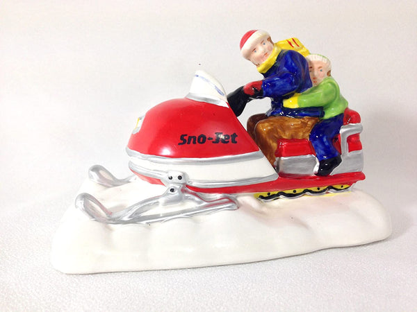 Department 56 Department 56 the Original Snow Village Sno-Jet Snowmobile #5159-4 - DimpzBazaar.com