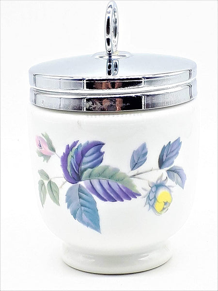 Royal Worcester Royal Worcester Double Egg King Size Coddler June Garland Pattern Lavender Pink Floral - DimpzBazaar.com