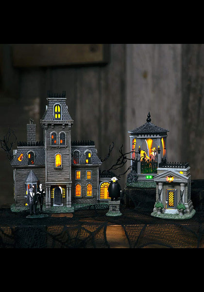 Department 56 Department 56 The Addams Family Village The Gazebo at Moonlight Lighted Building - DimpzBazaar.com