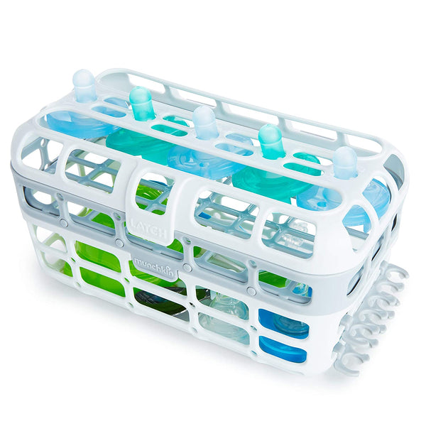 Munchkin Munchkin High Capacity Dishwasher Basket, 1 Pack, Grey - DimpzBazaar.com