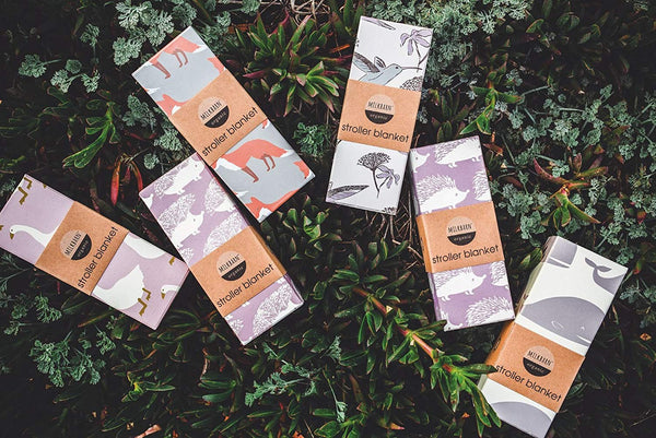 MilkBarn Milkbarn Organic Cotton Stroller Blanket - DimpzBazaar.com