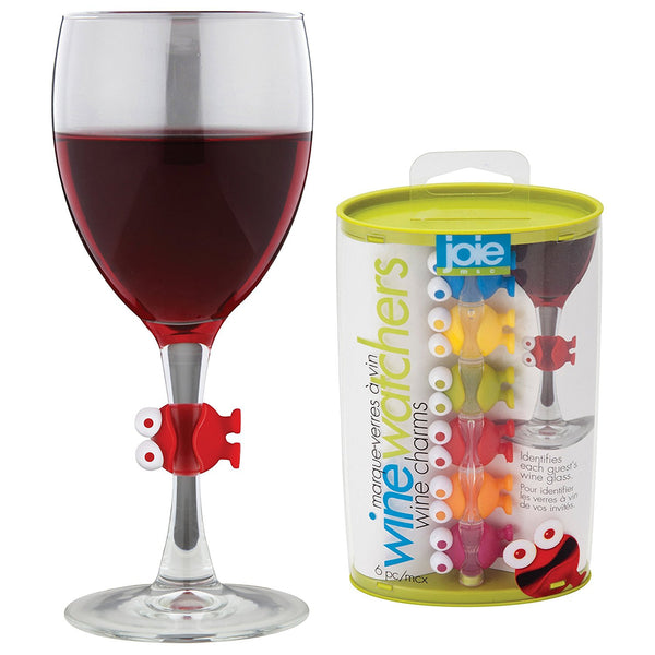 Joie Joie Wine Charms - 6 Piece Set - DimpzBazaar.com