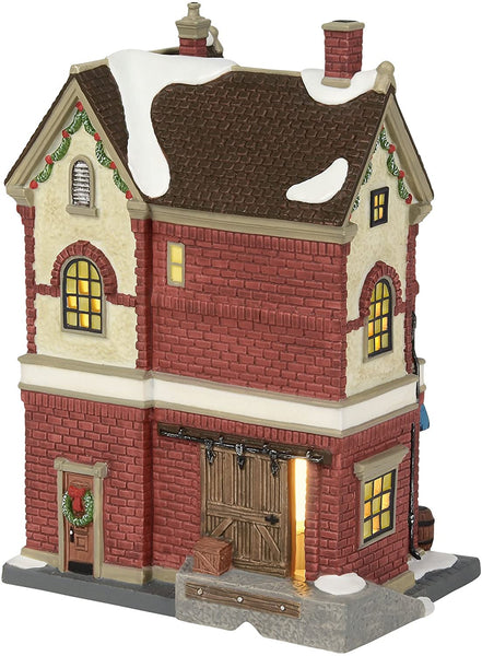 Department 56 Department 56 Christmas in The City Village Lundberg Foods Lit Building and Accessories, 8.75", Multicolor - DimpzBazaar.com