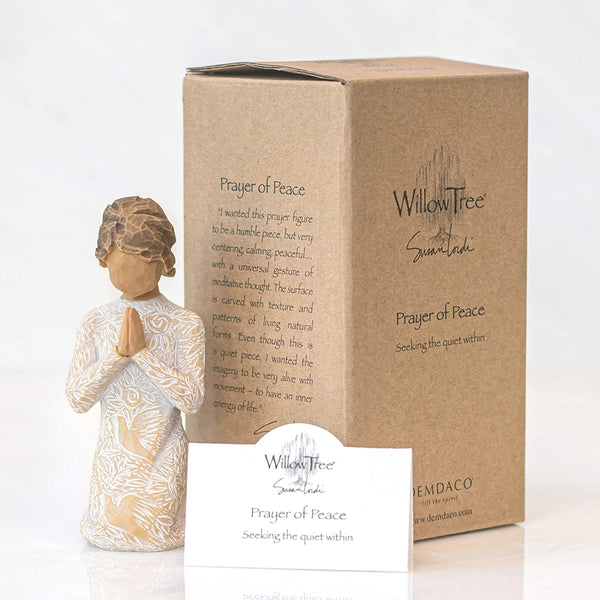 Willow Tree Willow Tree Prayer of Peace, sculpted hand-painted figure - DimpzBazaar.com
