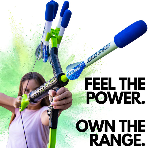 Marky Sparky Marky Sparky Bow & Arrow - Shoots Over 100 Feet - Foam Bow & Arrow Archery Set - DimpzBazaar.com