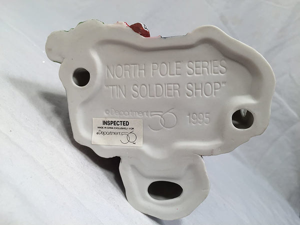 Department 56 Department 56 Tin Soldier Shop #56383 North Pole Series - DimpzBazaar.com