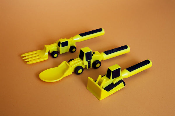 Constructive Eating Constructive Eating - Set of Construction Utensils - DimpzBazaar.com