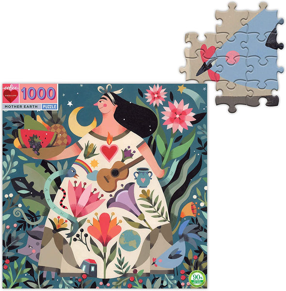 eeBoo eeBoo Mother Earth Jigsaw Puzzle for Adults, 1000 Pieces - DimpzBazaar.com
