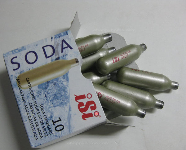 iSi North America iSi Soda Chargers, Gold - DimpzBazaar.com