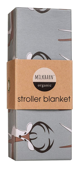 MilkBarn Milkbarn Organic Cotton Stroller Blanket - DimpzBazaar.com
