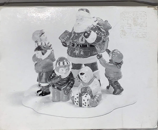 Original Snow Village Department 56 Santa Comes to Town 1995 Original Snow Village - DimpzBazaar.com