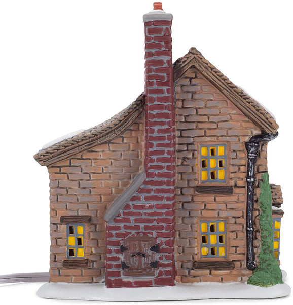 Department 56 Department 56 Dickens A Christmas Carol Scrooge's Boyhood Home Lit Building, 5.91 Inch High - DimpzBazaar.com