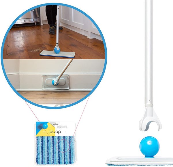 Duop Duop 6" Microfiber Glass Cleaning Pad - DimpzBazaar.com