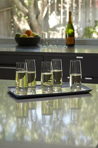 Govino The govino Dishwasher Safe Champagne Flutes Flexible Shatterproof Recyclable, 8-ounce, Set of 4 - DimpzBazaar.com