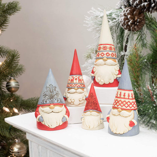 Enesco Enesco Jim Shore Heartwood Creek Grey Trees Hat Gnome Figurine - DimpzBazaar.com