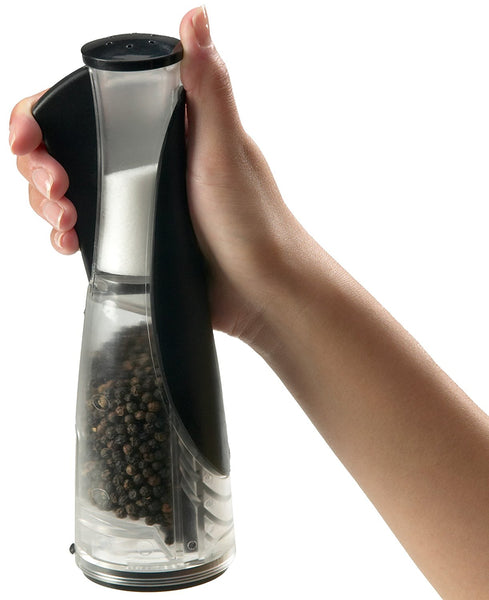 Chef'n Chef'n Bistro Combo Grinder (Black/Clear) - DimpzBazaar.com