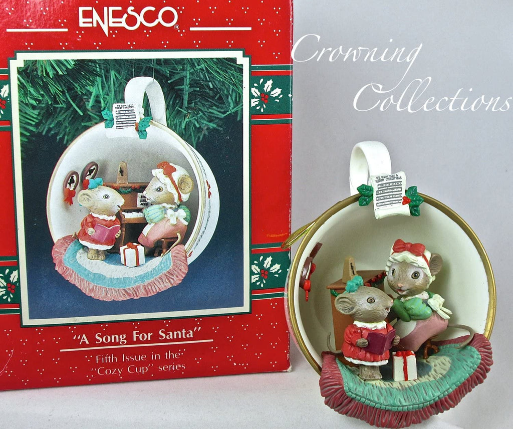 Enesco Enesco "A Song For Santa" Ornament - DimpzBazaar.com