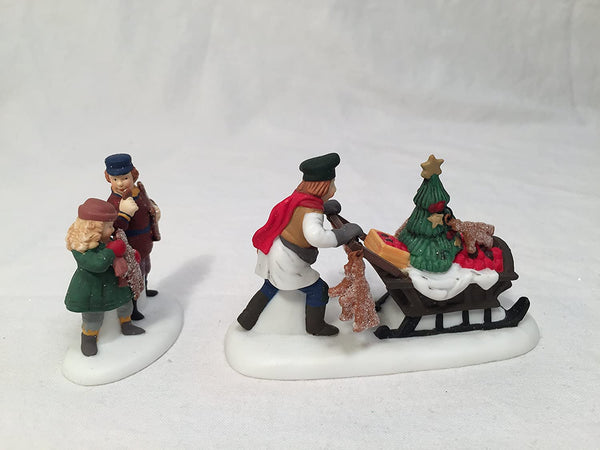 Dimpz Bazaar Department 56 "Gingerbread Vendor" Set of 2 Retired - DimpzBazaar.com