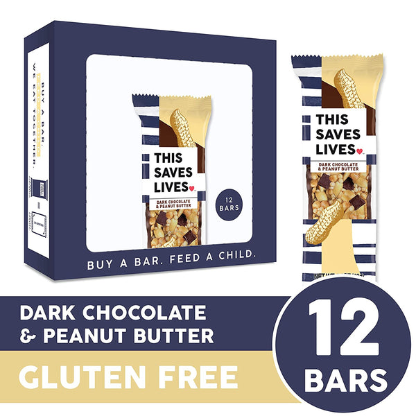 This Bar Saves Lives This Bar Saves Lives Chewy Granola Bars | Gluten Free Snacks Breakfast Bars, Kosher, Non GMO Snack Bar for Adults & Kids | 1.4 oz Bars - DimpzBazaar.com