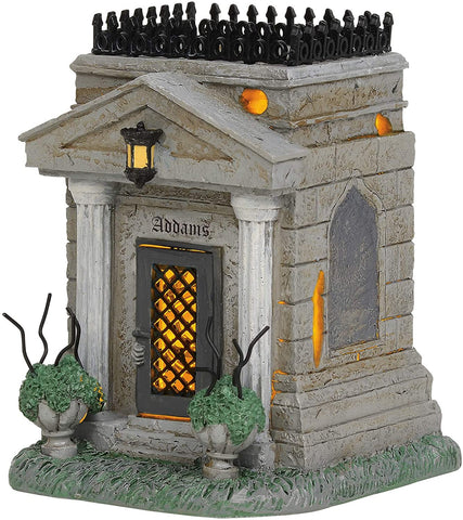 Department 56 Department 56 The Addams Family Village Accessories Crypt Lit Figurine, 4.95 Inch, Multicolor - DimpzBazaar.com