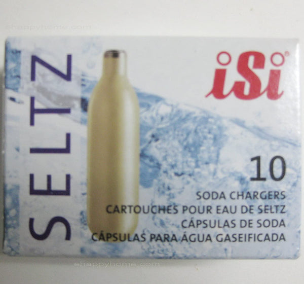 iSi North America iSi Soda Chargers, Gold - DimpzBazaar.com