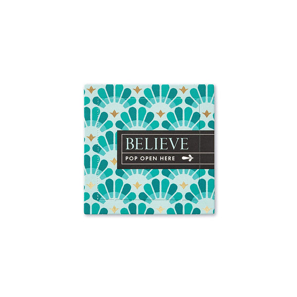 Thoughtfulls Thoughtfulls BELIEVE Pop Open Cards - DimpzBazaar.com