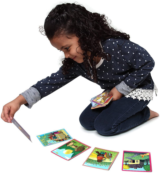 eeBoo eeBoo Create and Tell Me A Story Cards, Animal Village - DimpzBazaar.com