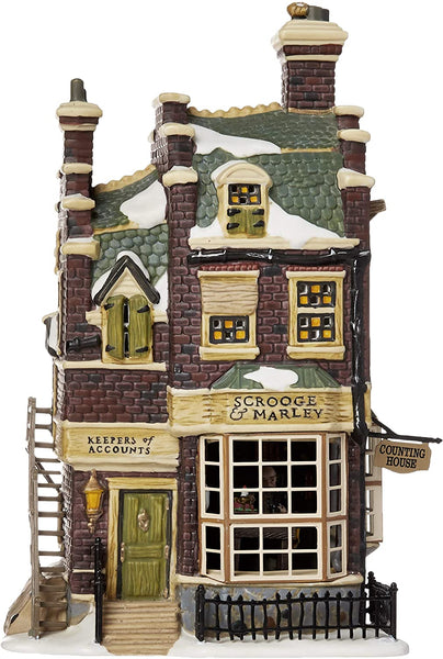 Department 56 Department 56 Dickens Village Scrooge/Marley Counting House - DimpzBazaar.com