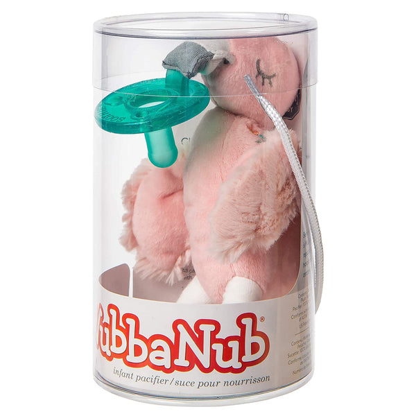 Mary Meyer Mary Meyer WubbaNub Soft Toy and Infant Pacifier, Tingo Flamingo - DimpzBazaar.com